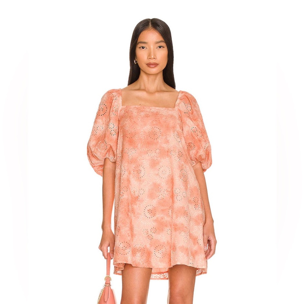 Jen's Pirate Booty Ashbury Mini Dress Peach